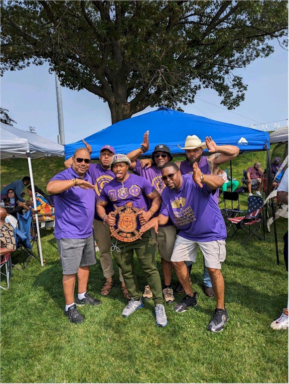 Corridor 5 of the 2nd District Omega Psi Phi Fraternity